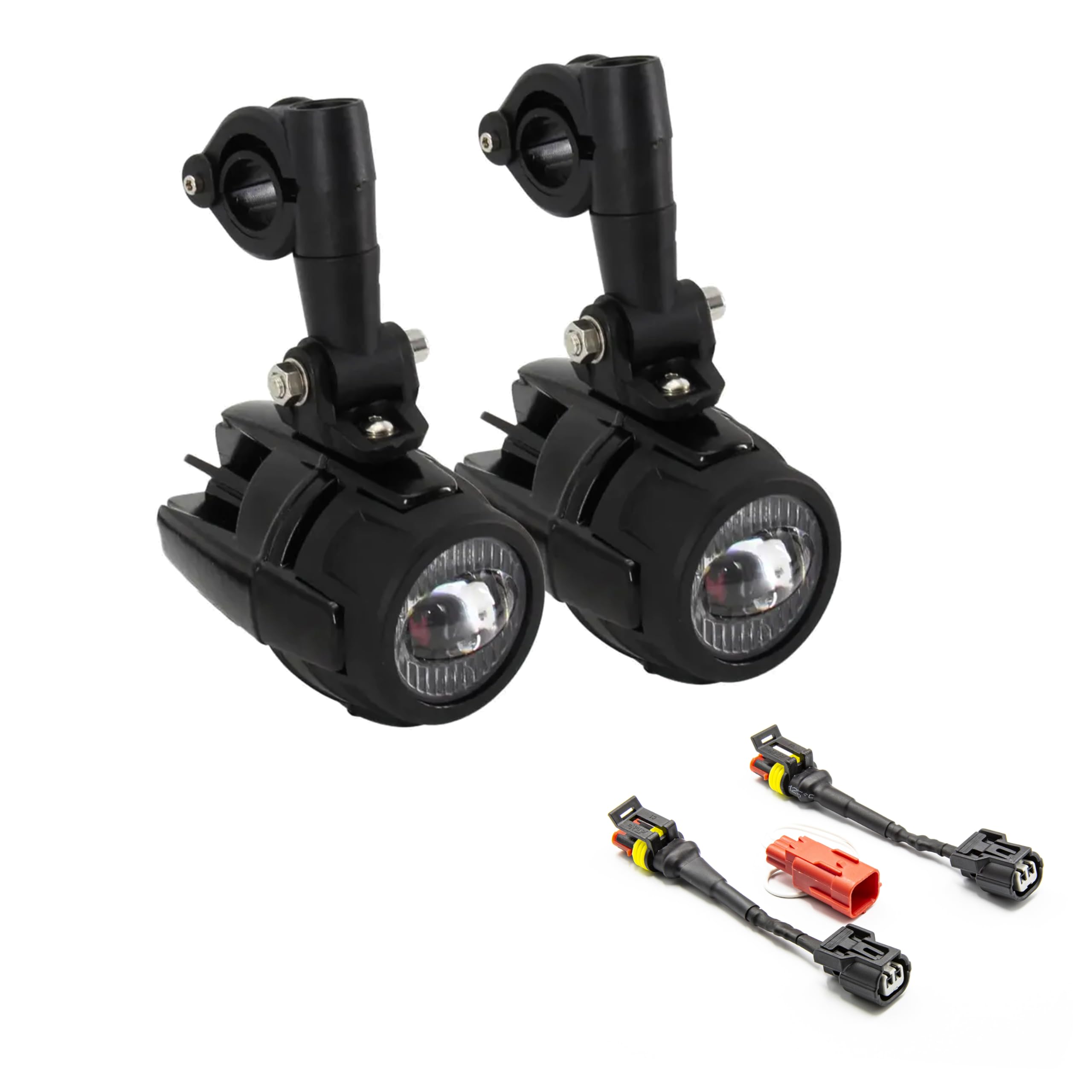 Smartbomb Kit Faretti fendinebbia connettori specifici 40w omologati AFRICA TWIN 1100 + staffe regolabili abs + connettore attivazione