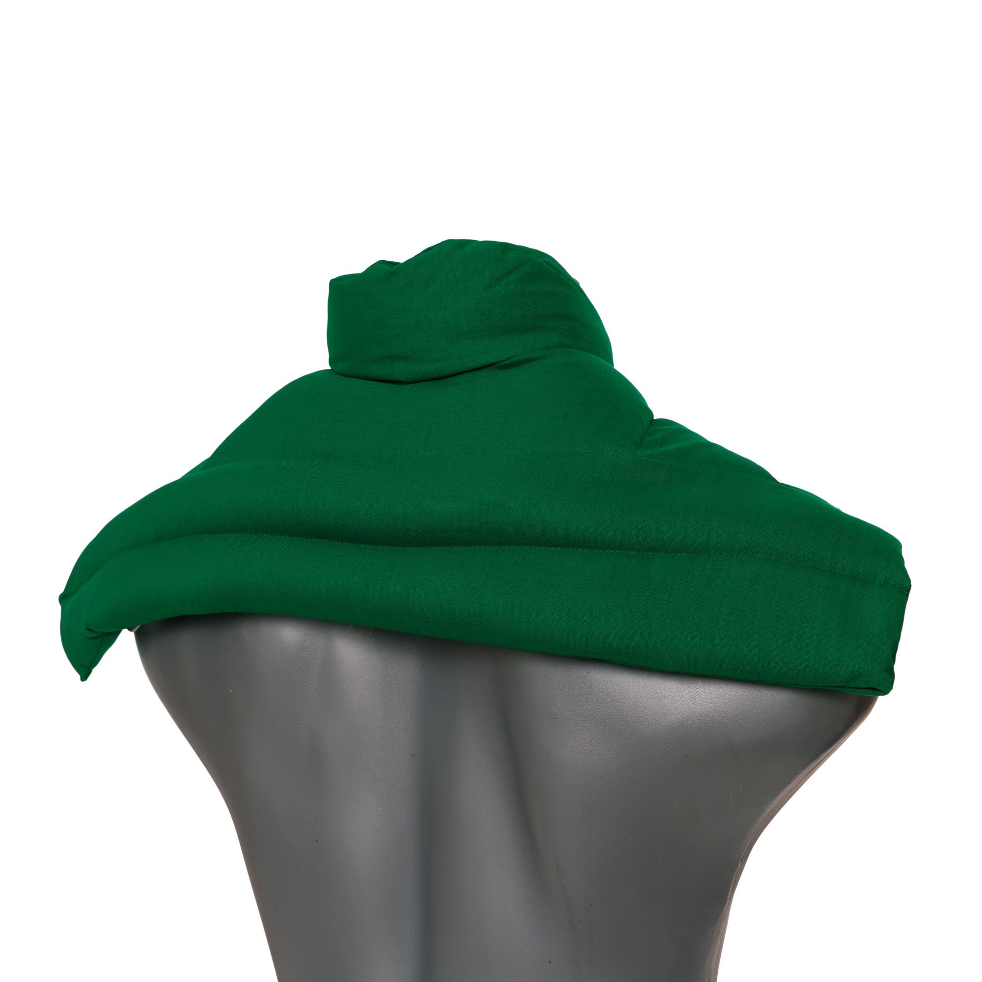 Cuscino termico cervicale XL per collo, spalle e schiena - Cuscino termico con semi di ribes - verde -