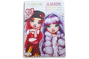 Rainbow High Coloring and Activity Book: Unlock Creativity with Colors