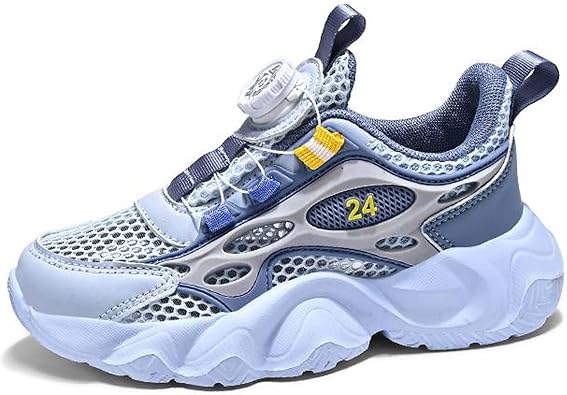 Kids Sneakers Boys Shoes Girls Shoes Arch Support High Elasticity Running Shoes Shock Absorption Wear-Resistant Tennis Shoes Casual Walking Shoes Sport Athletic 12.56.5 Sizes