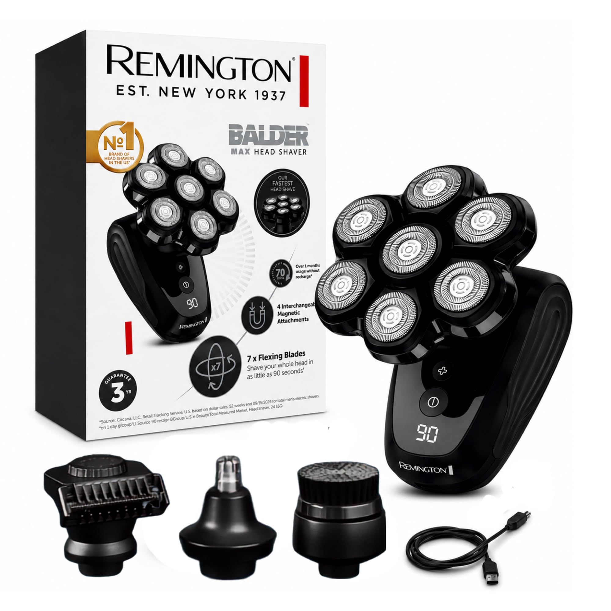 Remington Balder MAX Head Shaver