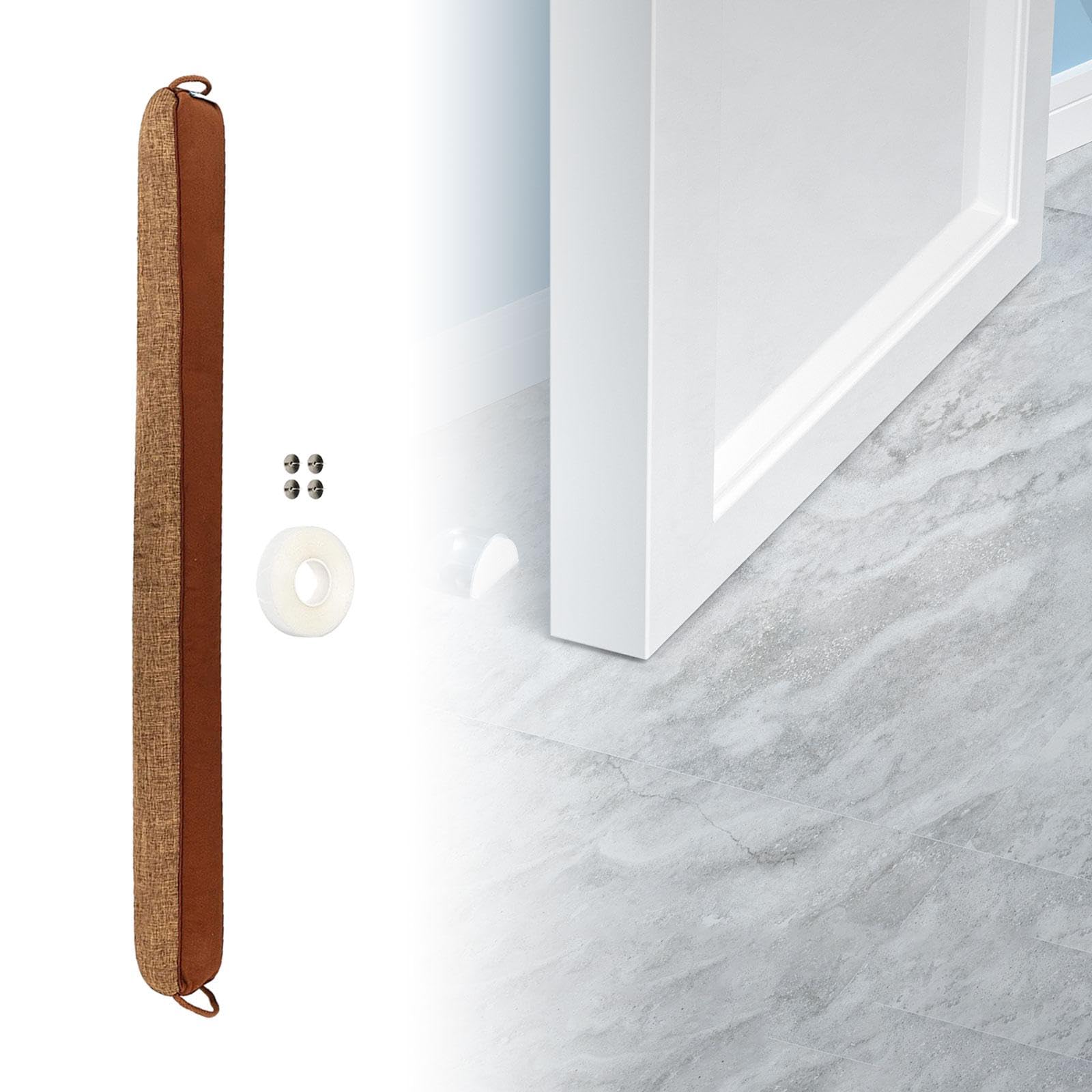 Paraspifferi per Porte, Guarnizione per Porte, Facile Installazione, Isolamento da Polvere E Rumore, Economico, Impedisce L'ingresso di Calda, Forma Triangolare