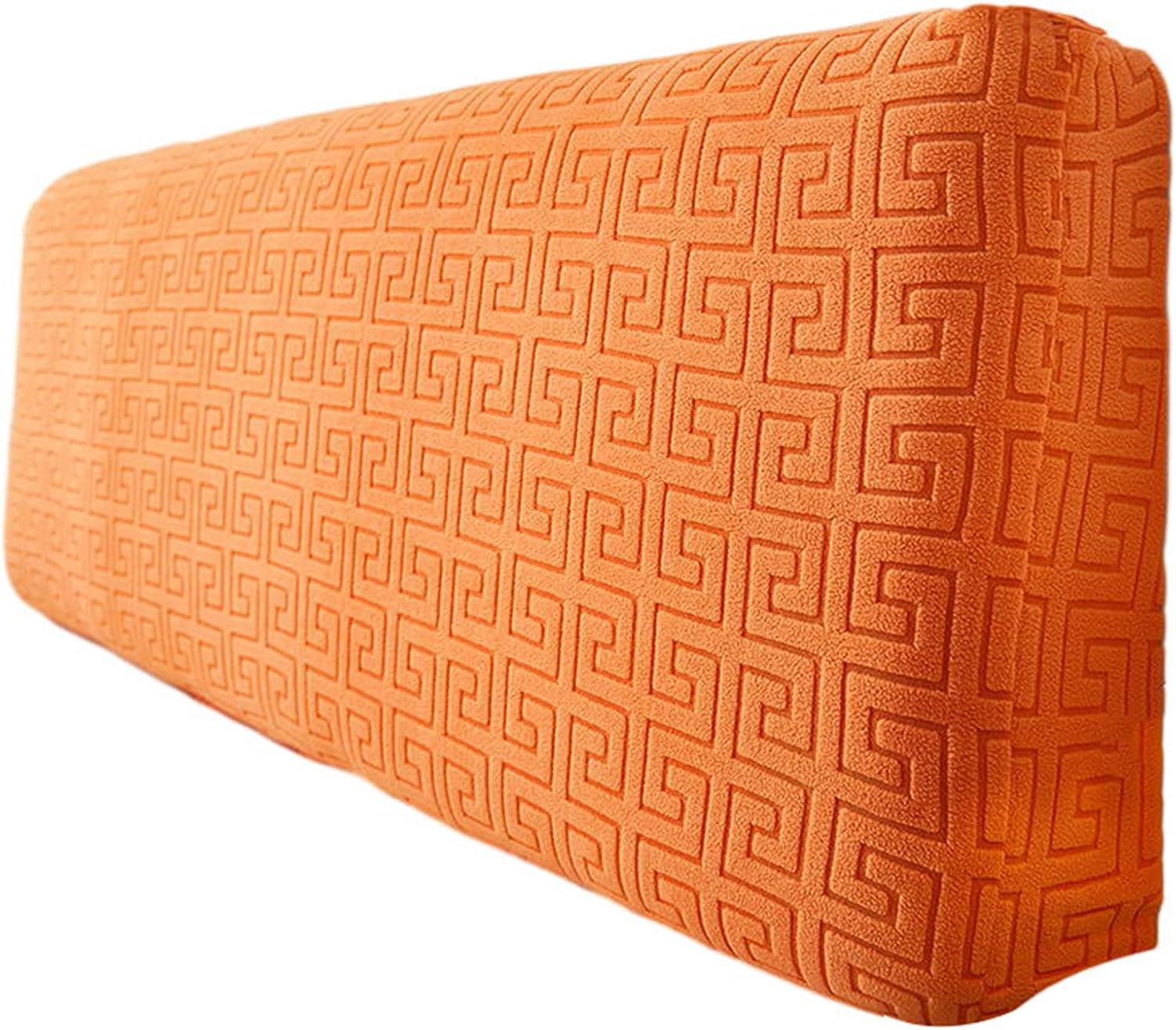 Bed Headboard Covers,Dustproof Protector Cover,Stretch Bed Headboard Slipcover, Unfitted Fabric Furniture Covers Headboard Cover,Blue,59.05″ (Color : Blue, Size : 120cm) ( Color : Orange , Size :