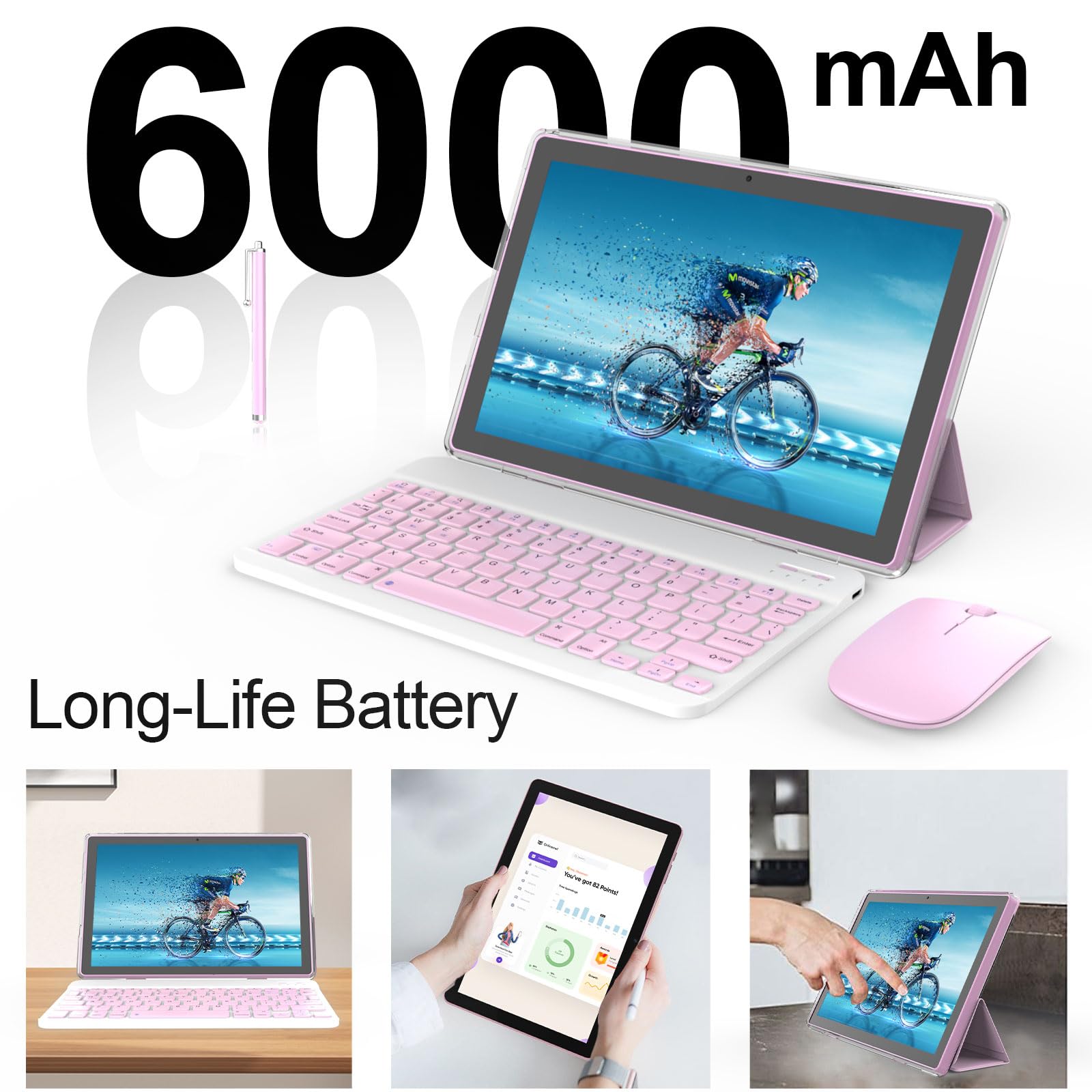 Amazon.co.jp: Nyxolaria Android 15タブレット、10インチタブレット