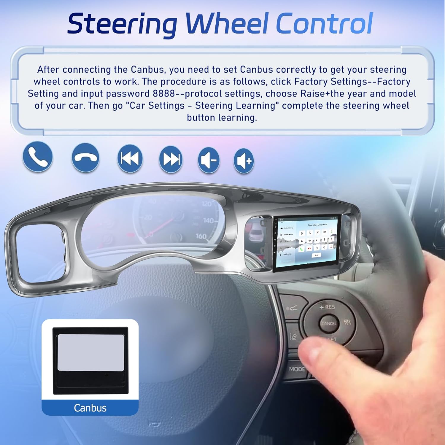 Steering Wheel Control Setup