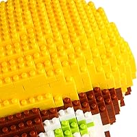 Vista 3 de Mini bloques de construcción Larcele de perros, ladrillos de juguete para construir mascotas, 950 piezas KLJM-02