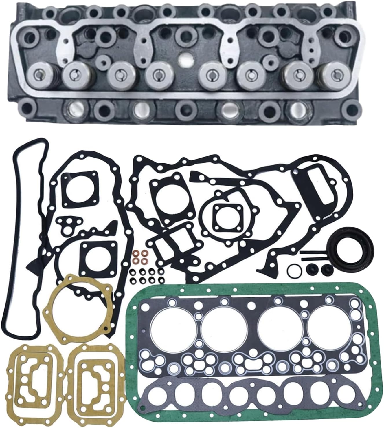 Cylinder Head Compatible for Nissan SD23 Engine (Complete Cylinder Head)