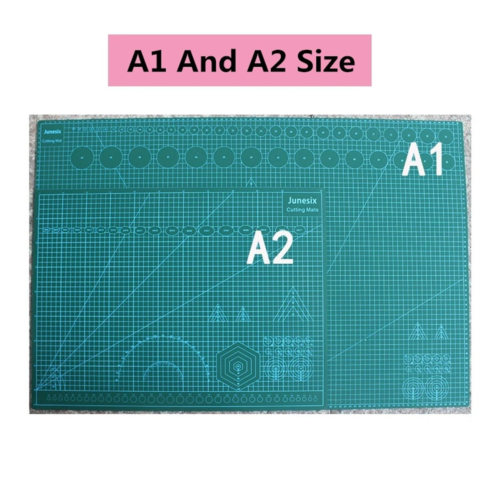 Costura Autoregenerativa Tapete De Corte A2 De Gran Tamaño, 45x60cm, Rejilla De Doble Cara, Almohadilla De PVC Autocurativa, Tablero De Grabado