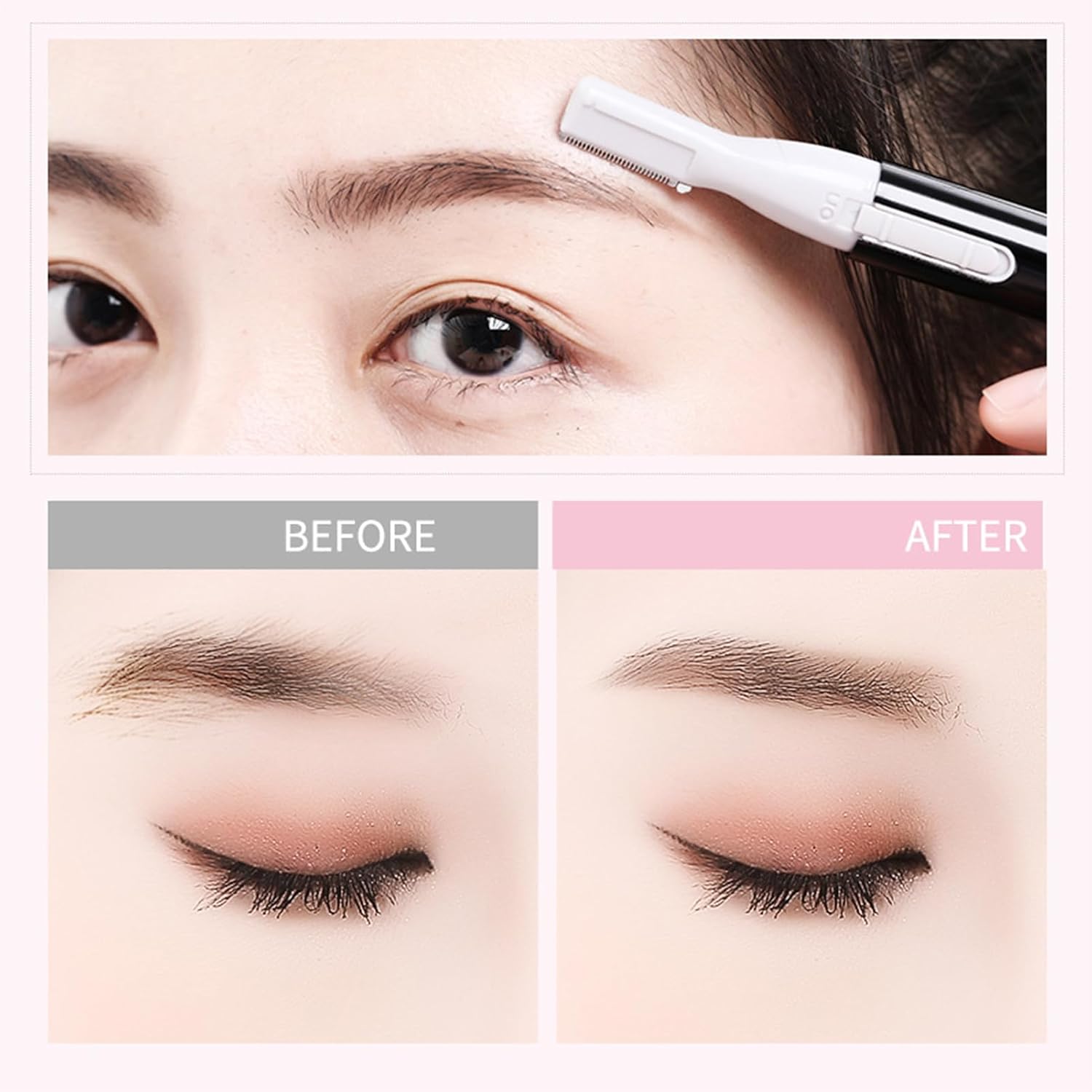 Eyebrow Trimmer Shaving Battery Operated Epilator