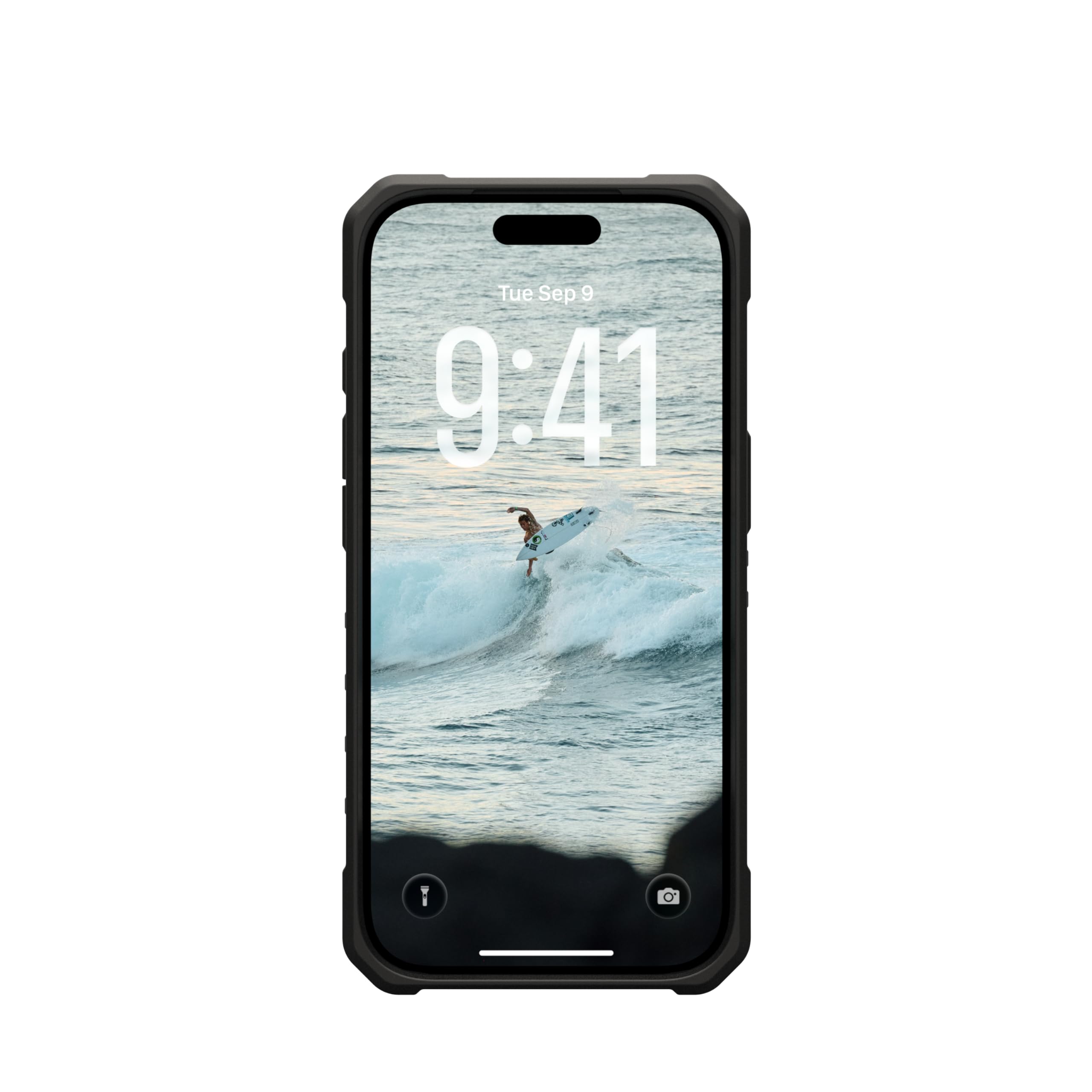 Urban Armor Gear Pathfinder MS Case Compatible con Apple iPhone 17 Pro Funda (Carga inalámbrica/magnética, protección contra caídas estándar Militar) Camuflaje Medianoche