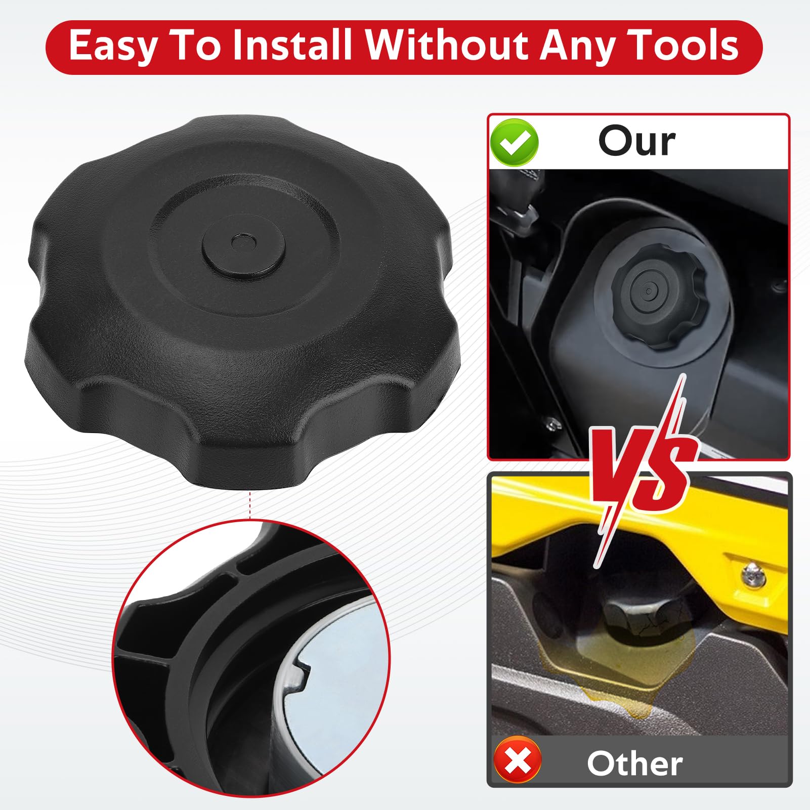 Yamaha Hat Dirtbike Gas JAVIK Gas Cap Fuel Cap For Yamaha Rhino