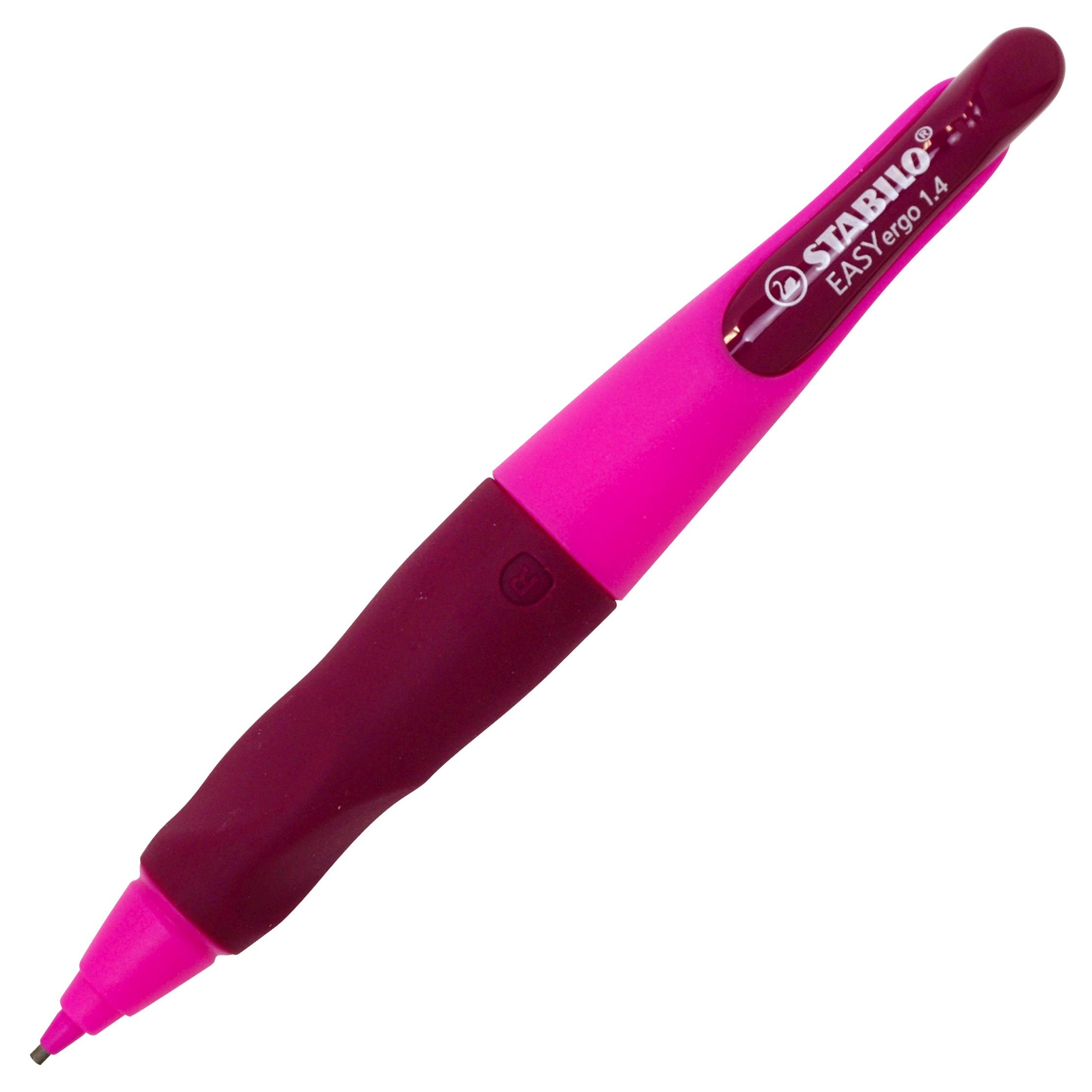 Stabilo 7882/1 – 1HB – Portaminas, EASYergo 1.4 para asas rosa