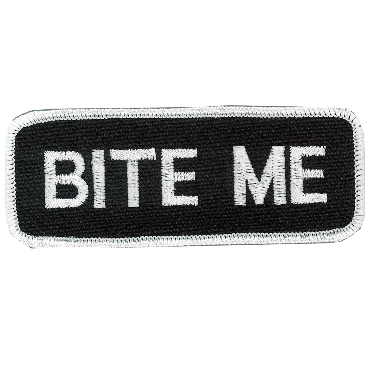 Hot Leathers Bite Me Patch (4" Width x 2" Height)