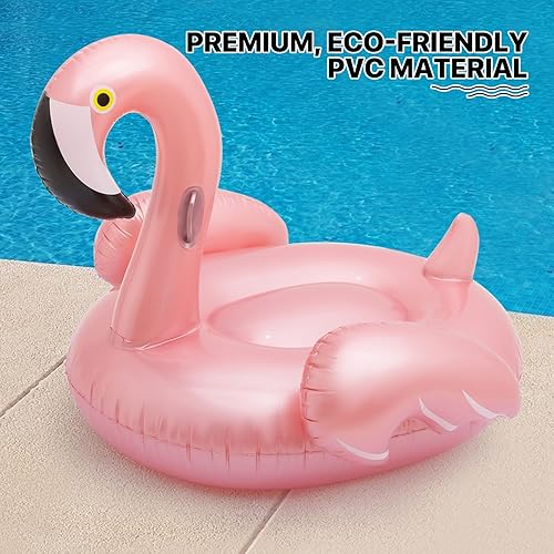 Miniatura 6 de Inflatable Ride-On Giant Swimming Pool Raft Float Floatie Lounge with Stable Wings for Summer Party Decorations Fun, Pool Float for Adults