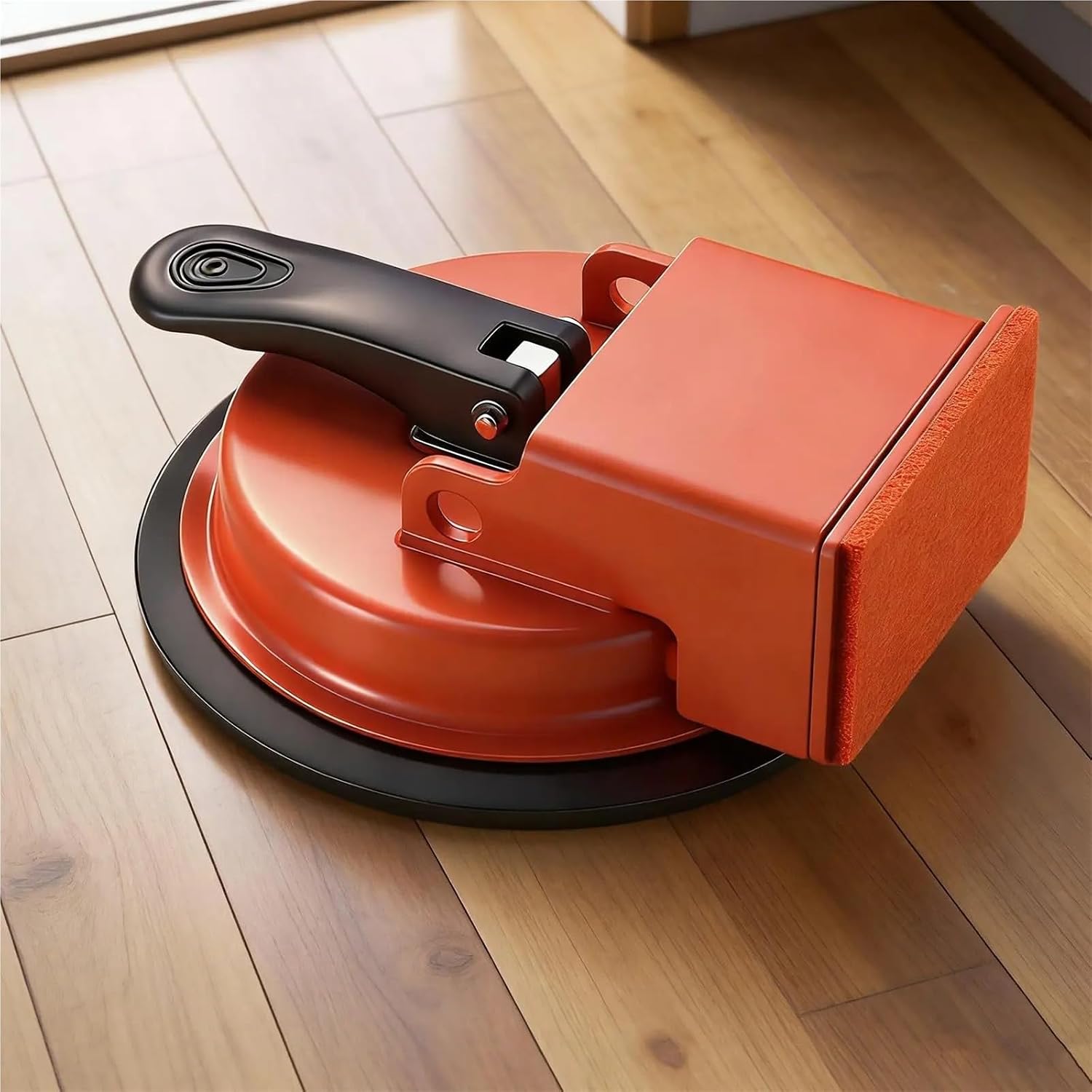 Adjustable Height Setter Floor Suction Cup Tool Strong Crack Filler Laminate Flooring for Plank Tile Installation Leveling