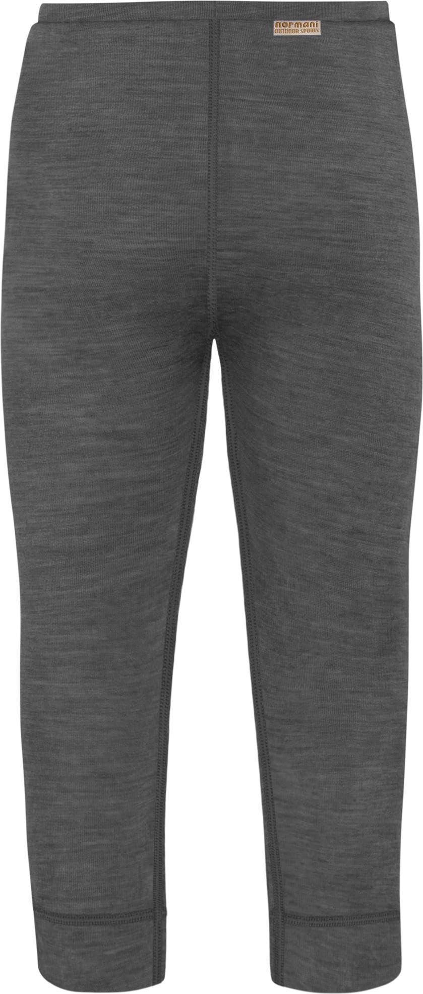 normani Baby Winter Unterwäsche Thermounterwäsche Wollpullover Feinstrick Pullover mit Knopf und Unterhose Lange Leggings aus 100% Merinowolle