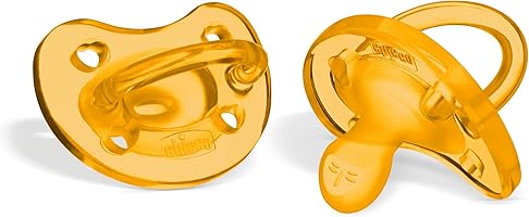 Chicco Physio Soft 2 Sucettes en Caoutchouc 16 - 36 mois, Tétine Souples et Légères, Facilite la Respiration...