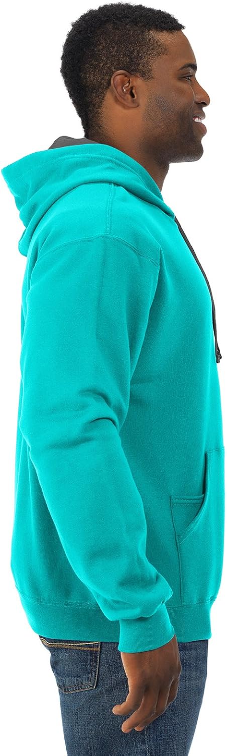 Fruit of the Loom Adult 7.2 oz. SofSpun® Hooded Sweatshirt S ROYAL - Image 2