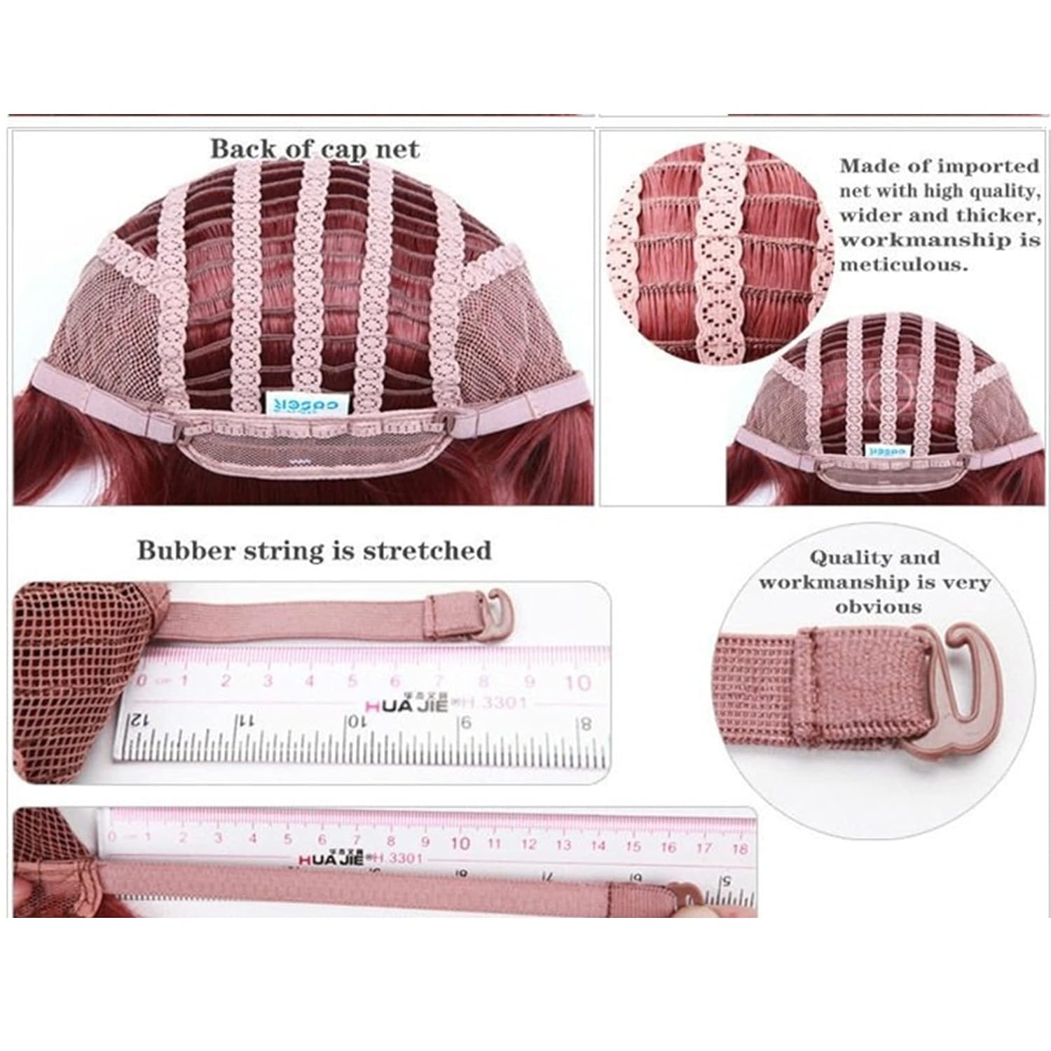 40inch 100cm Long Women Cosplay Wigs 7 Colors Straight Beige Black Blond Synthetic Hair,Beige