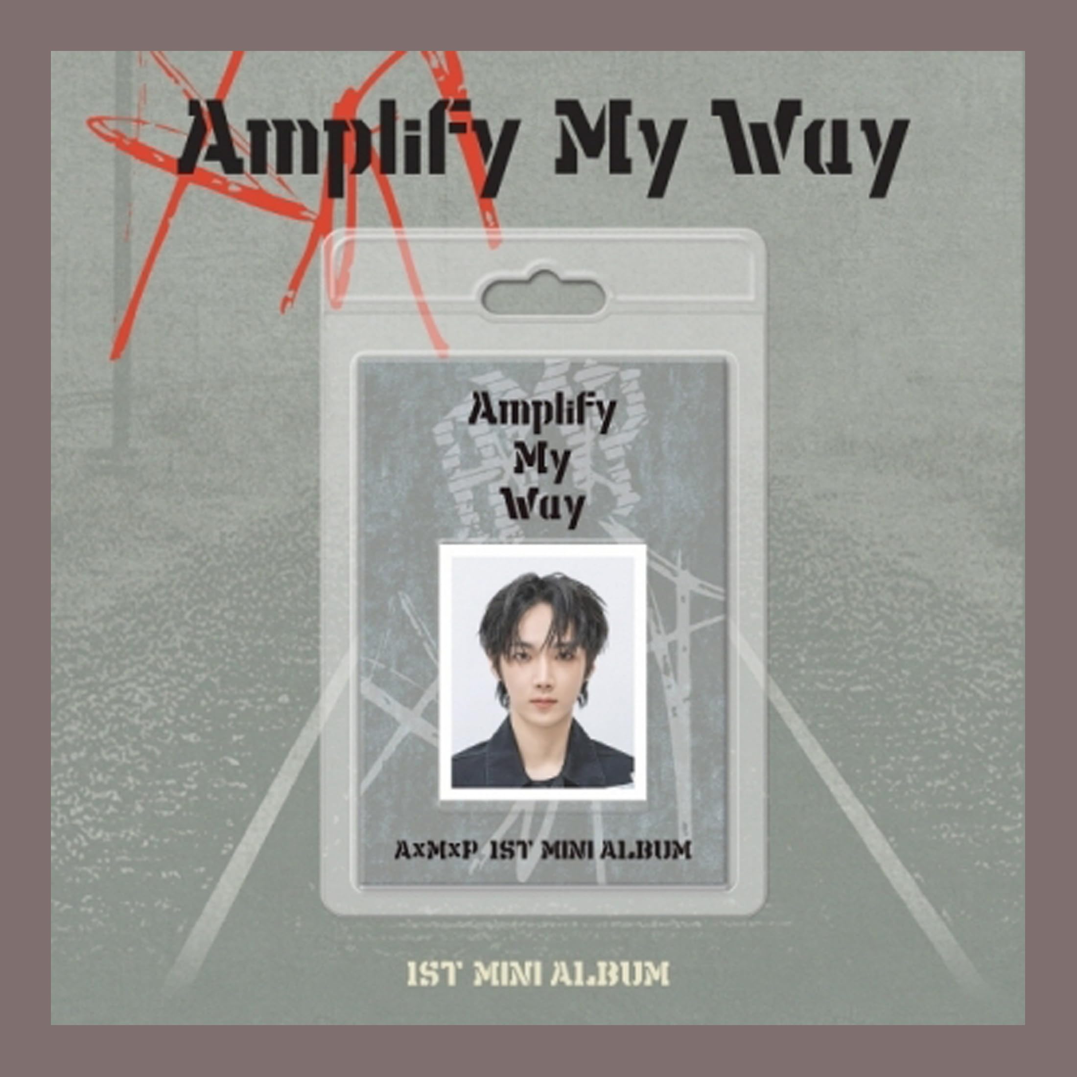 Amplify My Way 1er Mini album AxMxP cadeau anniversaire fan