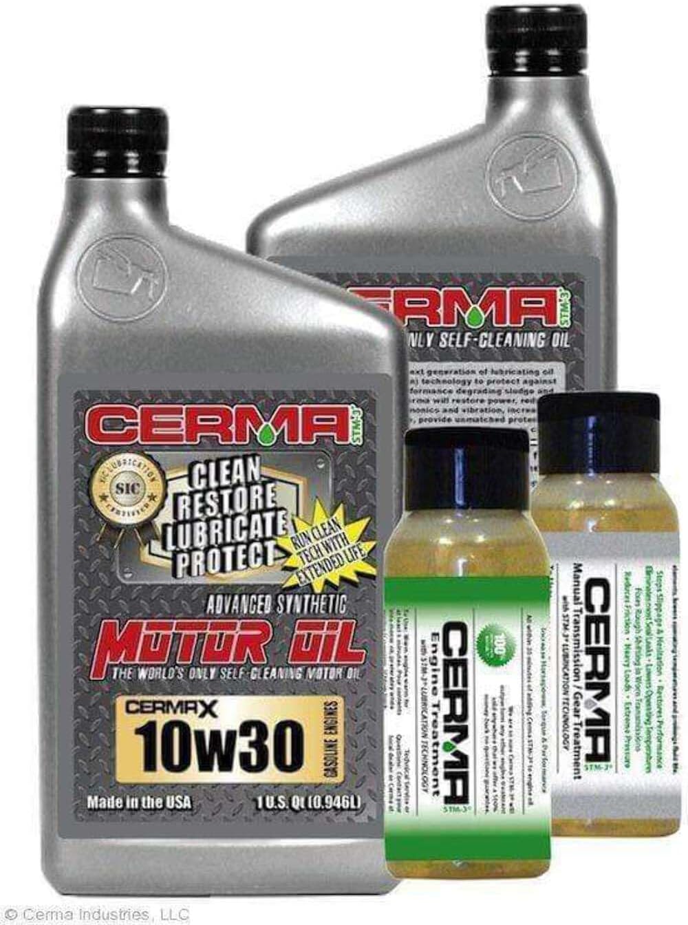 Cerma Performance-Racing Value Package with Manual Transmission 2oz No - Do Not Need Turbo-Induction Treatment 5 Quarts 10w30 Performance Package