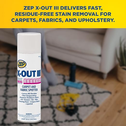 Zep X-Out III Limpiador de Manchas para Alfombras 20 oz miniatura 7
