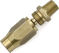 Vista 1 de BLUBIRD Fast Fix - Montaje de reparación de manguera de aire de 14" - con MNPT fijo de 14" - FFFX14