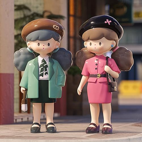 Miniatura 8 de BEEMAI Molinta Retro Girls Series - Caja ciega con diseño aleatorio, lindas figuras coleccionables, juguetes coleccionables, regalos de cumpleaños