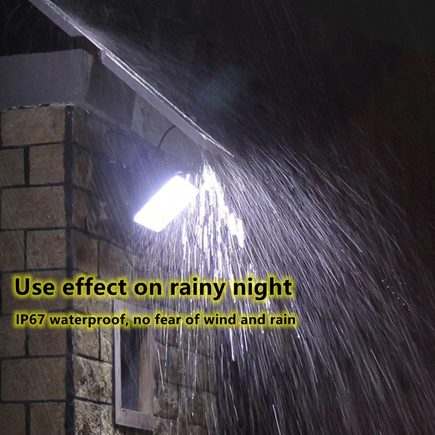 100LED 40W Solar Flood Light with Remote IP67 Waterproof for Yard Garden Outdoor Security Spotlight Pathway Lighting