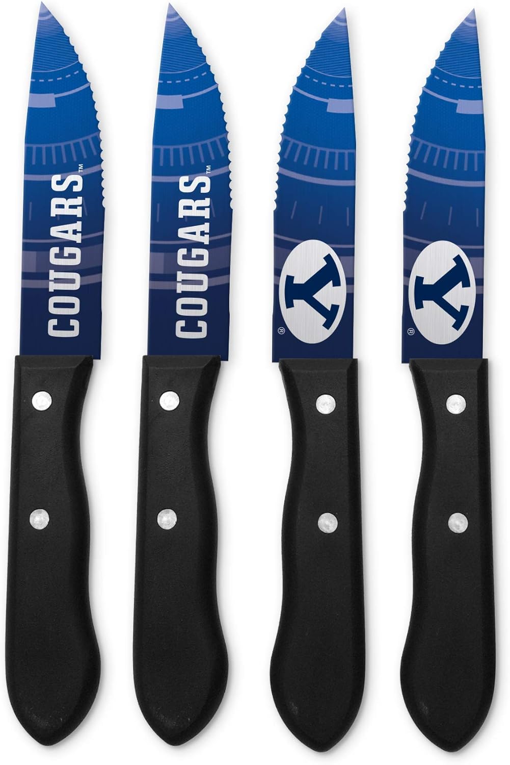 The Sports Vault NCAA Unisex-Adult Steak Knives