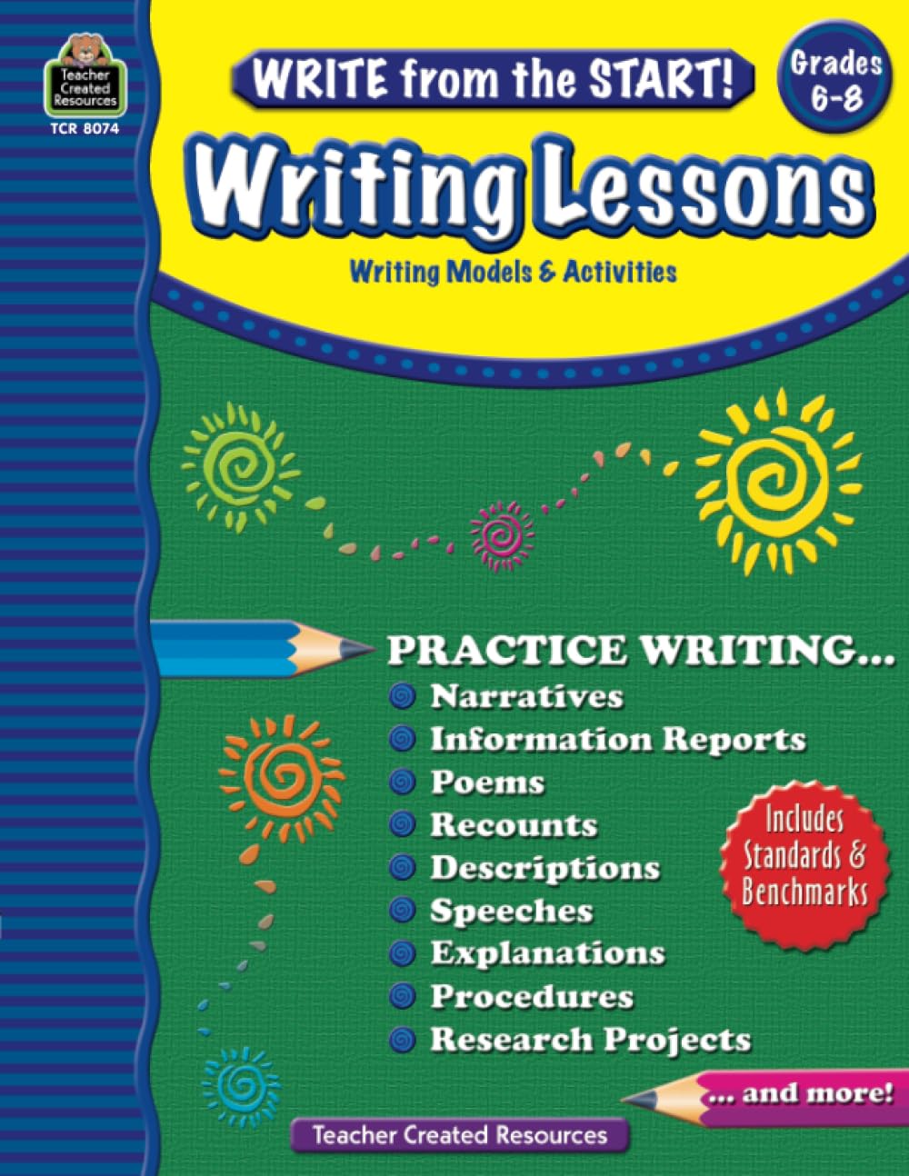Write from the Start! Writing Lessons Grd 6-8: Writing Models & Activities