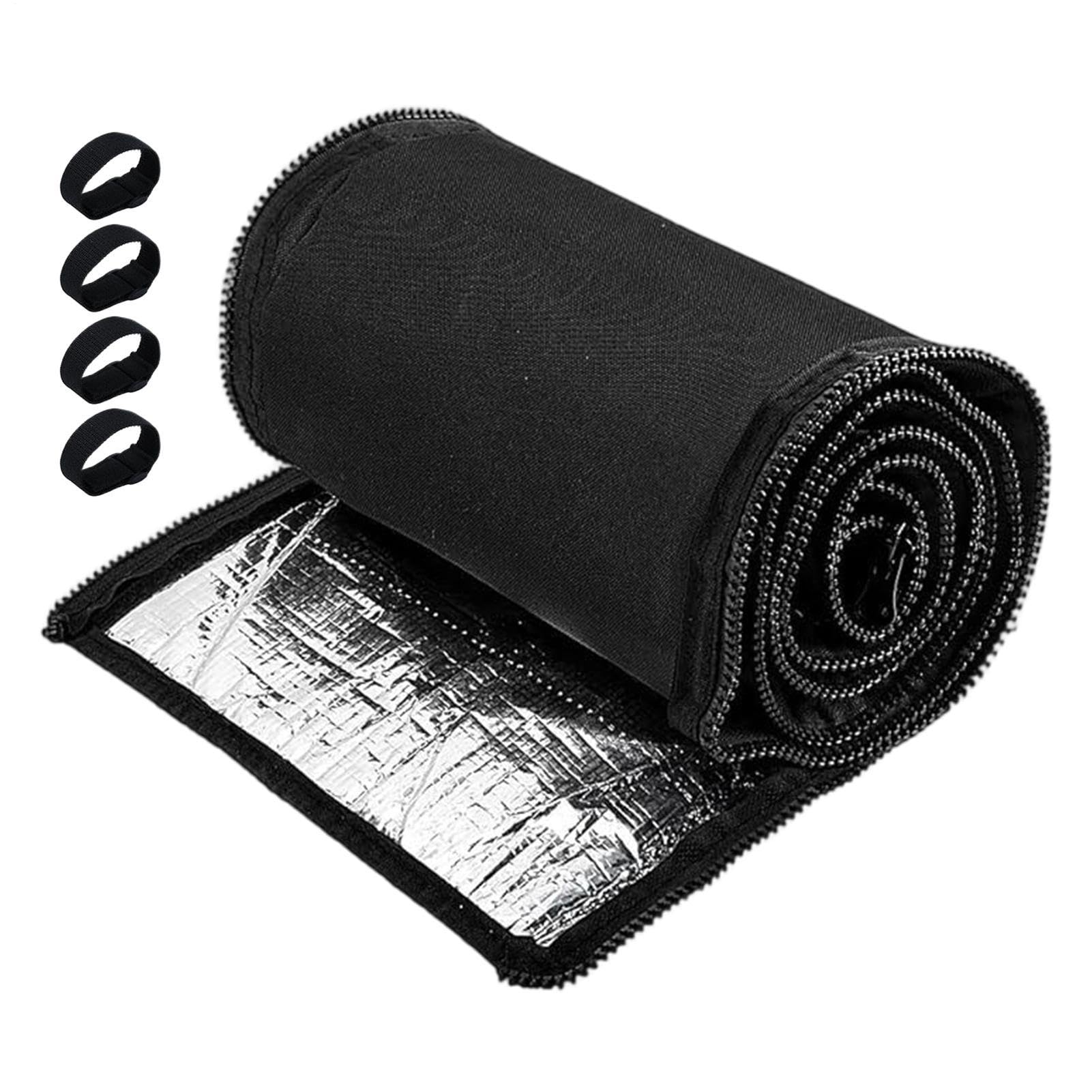 Protector aislante de manguera de aire acondicionado portátil para conducto de casa