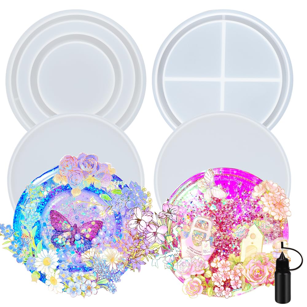Moules ronds en résine silicone premium et outil de précision