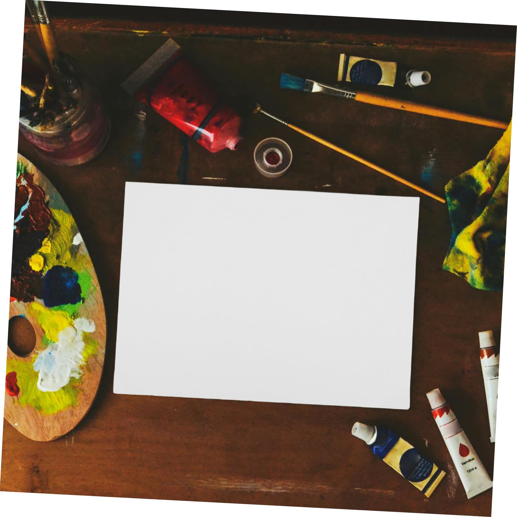 AUTSUPPL Papier À Croquis A4 Blanc 100 Feuilles Vierge Pour Dessin Esquisse Accessoires Scolaires Fournitures De Dessin