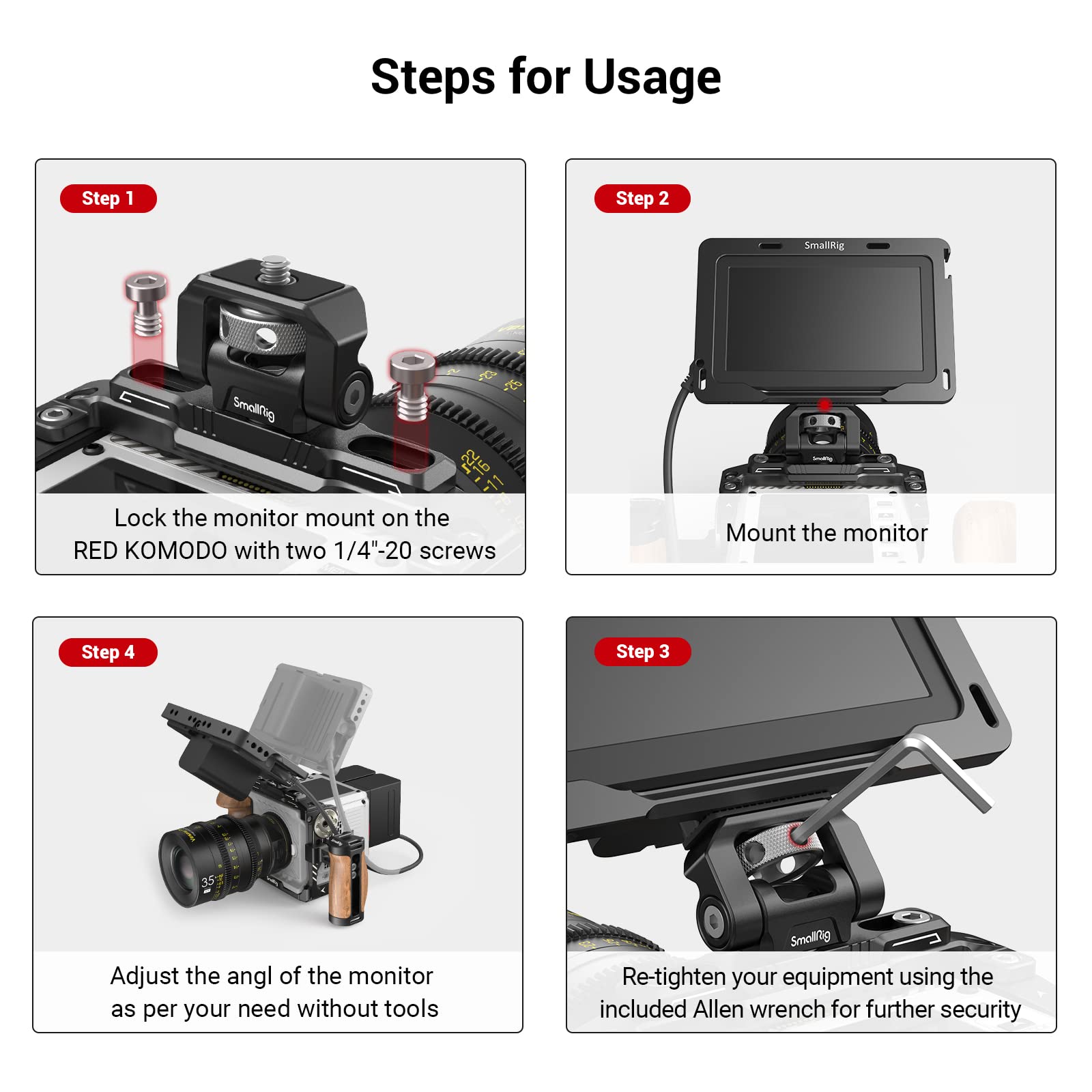 SmallRig EVF Filed Monitor Mount 
