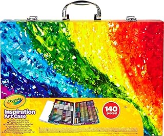 CRAYOLA Inspiration Art Case - 140 Pieces of Colouring Fun! | Includes C...