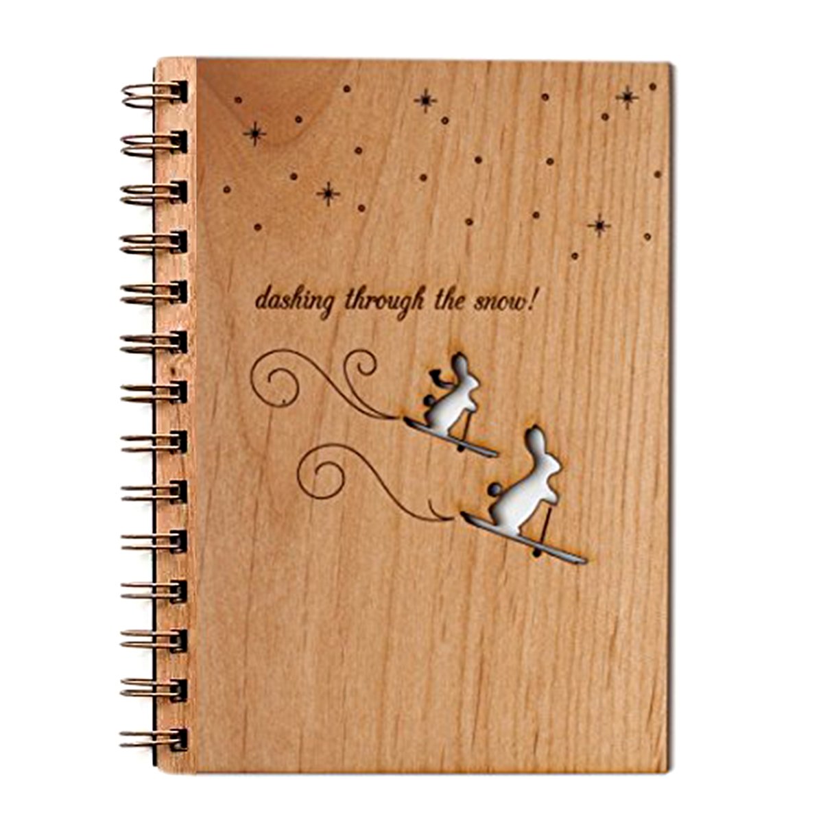 Great Indian Hub Unique Wooden Diary