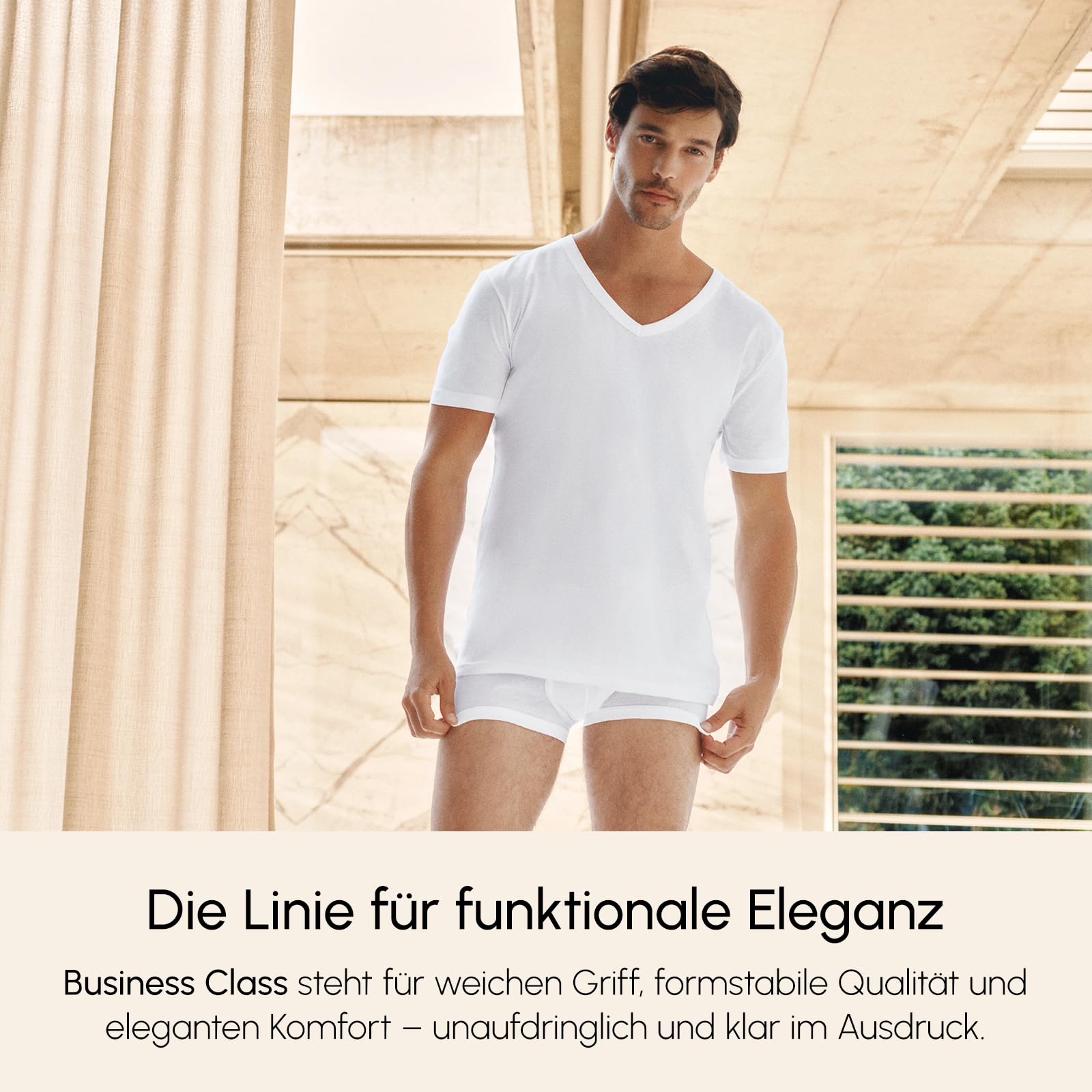 Zimmerli Boxer Business Class - Boxershorts Herren - 100% Baumwolle - Pflegeleicht & Edel - Schwarz oder Weiß - für Pures Wohlgefühl - Qualität aus der Schweiz - Größe S-3XL