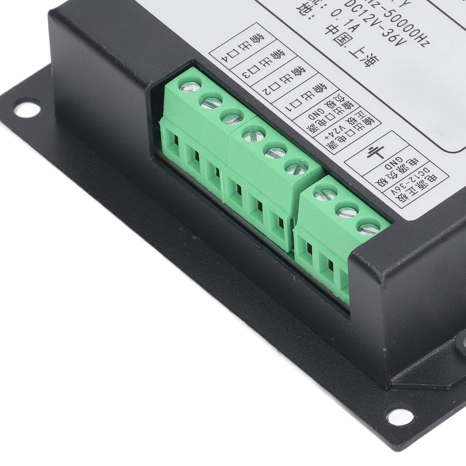 Ausla Controlador de Servomotor Paso a Paso Programable Panel de Control de Motor ABS DC12V a 36V Pantalla LCD 1Hz a 50000Hz Salida X Y para Equipos Industriales Y Usuarios de Automatización