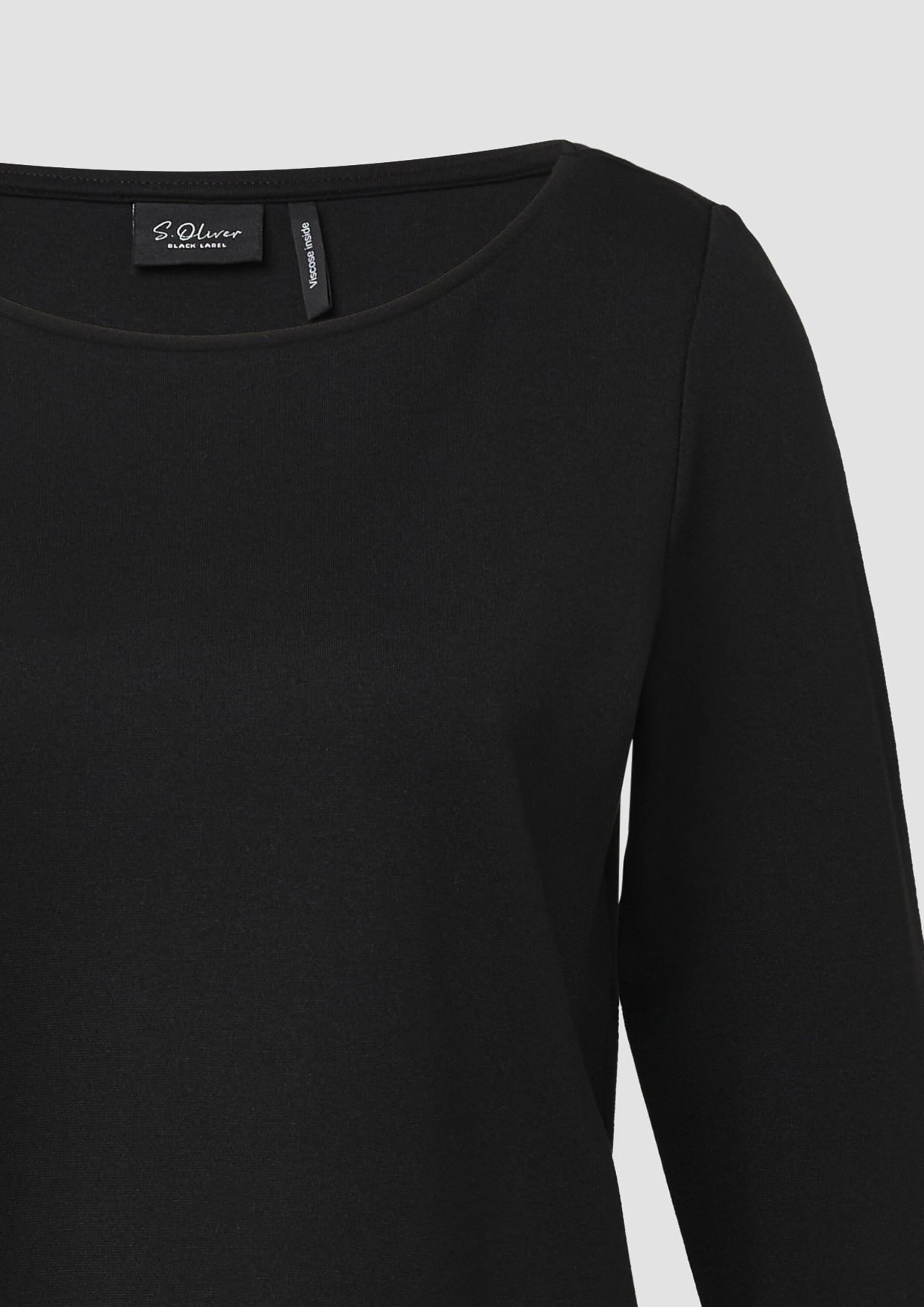 s.Oliver BLACK LABEL Damen T-Shirt 3/4 Arm