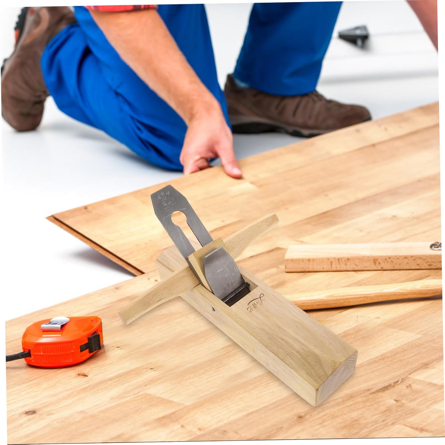 POPETPOP 1set Portable Woodworking Plane Hand Planer for Woodworking Projects Versatile and Sturdy Design for Enthusiasts and Carpenters