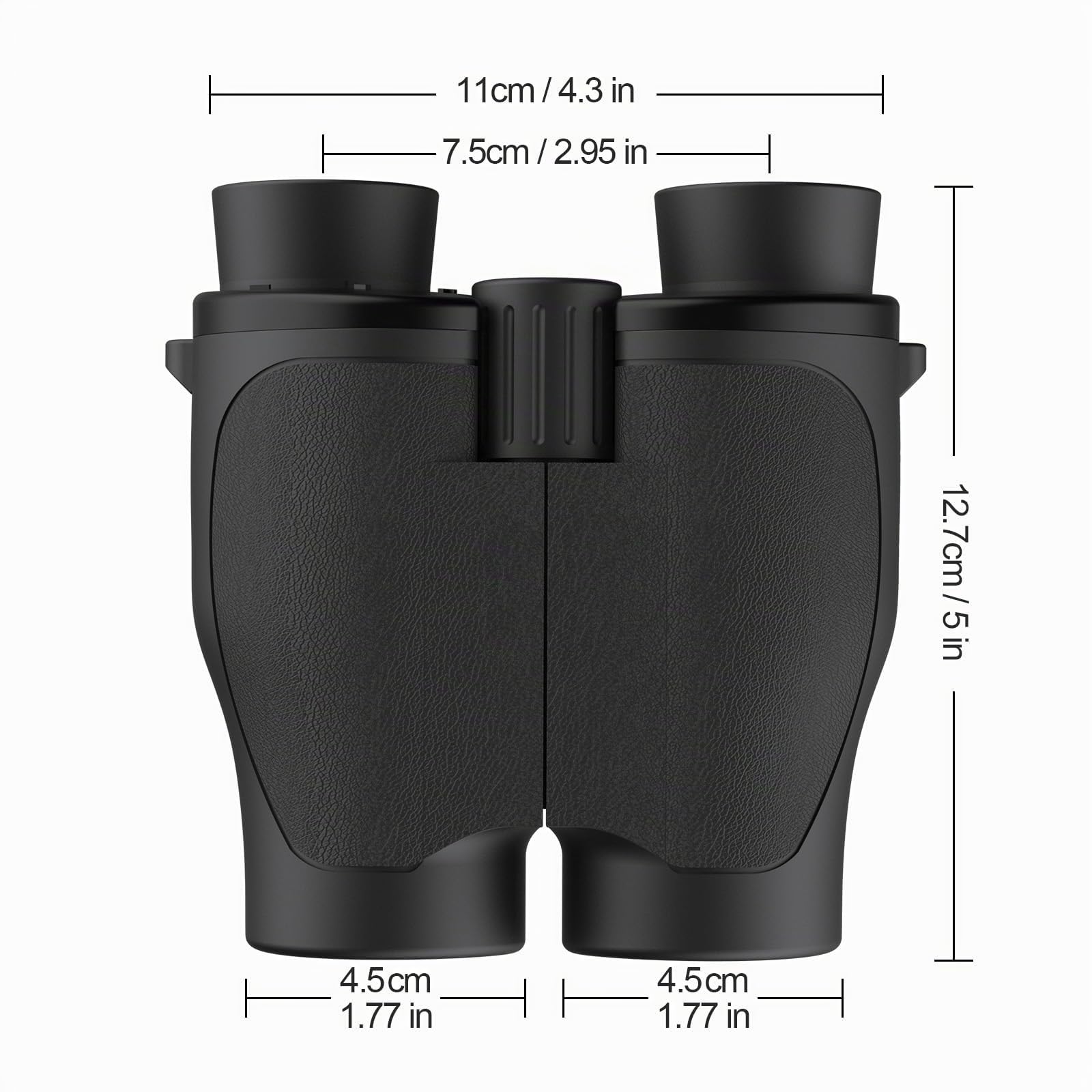 Aurosports Jumelles compactes 16x32 pour Adultes Enfants – Petites jumeau Haute Puissance avec Vision Faible – Jumelles Adultes Puissance avec Prisme BAK4 et lentilles FMC Mise au Point Facile Légères