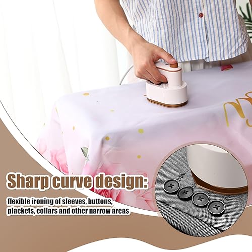 Miniatura 5 de Mini plancha de viaje portátil para ropa, vaporizador de viaje 3 en 1, plancha de mano giratoria de 180, máquina portátil de tamaño pequeño para