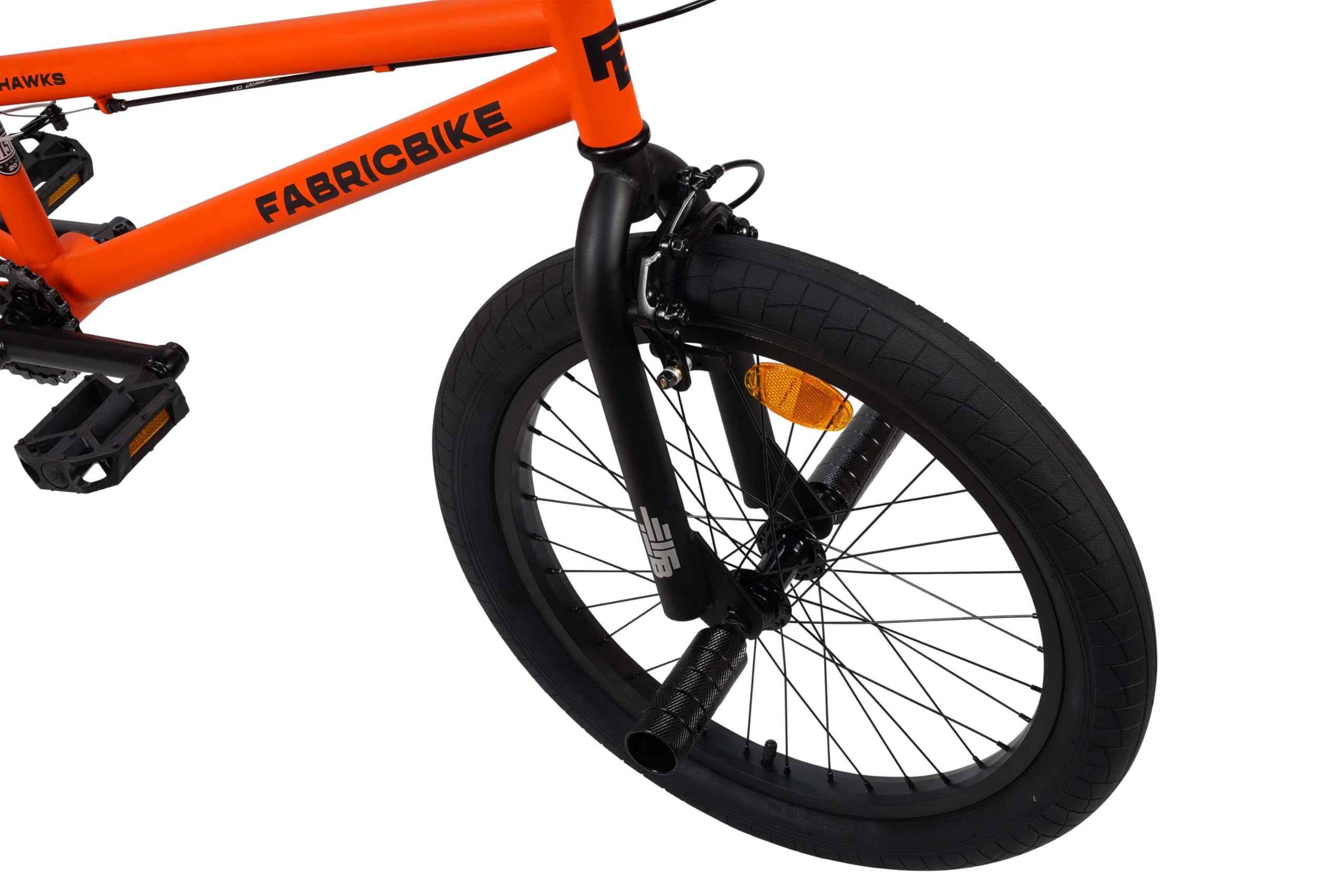 FabricBike Hawks Freestyle-BMX-Fahrrad, 50,8 cm (20 Zoll), für Kinder von 6 bis 13 Jahren, 360-Grad-Rotor, 3 Farben erhältlich