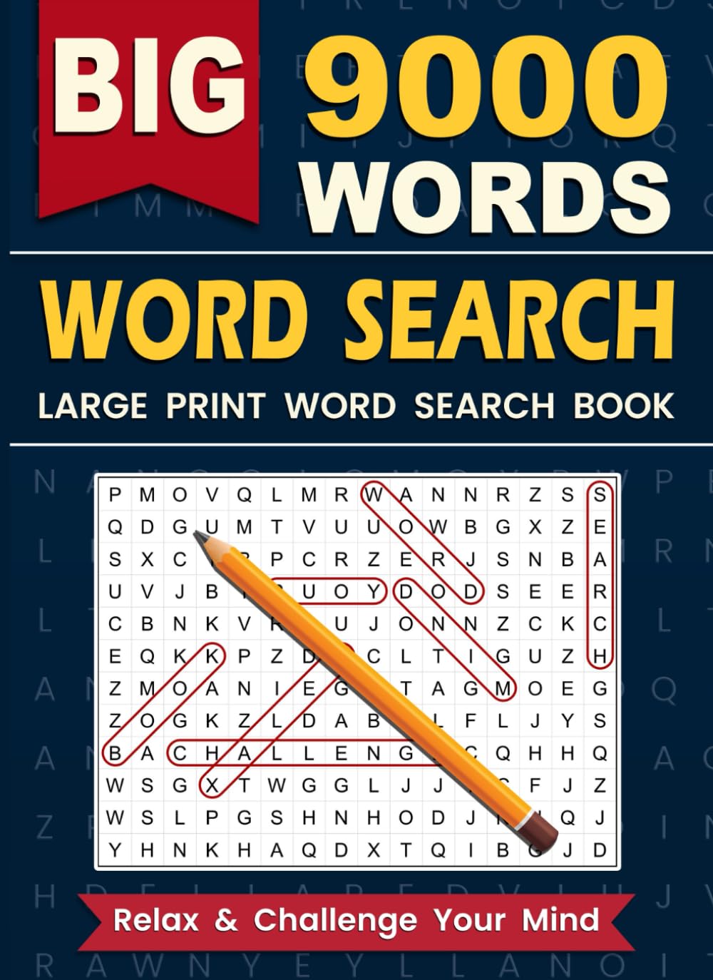 The Big Word Search Puzzle Book for Adults: 225 Large Print Puzzles for Fun and Relaxation