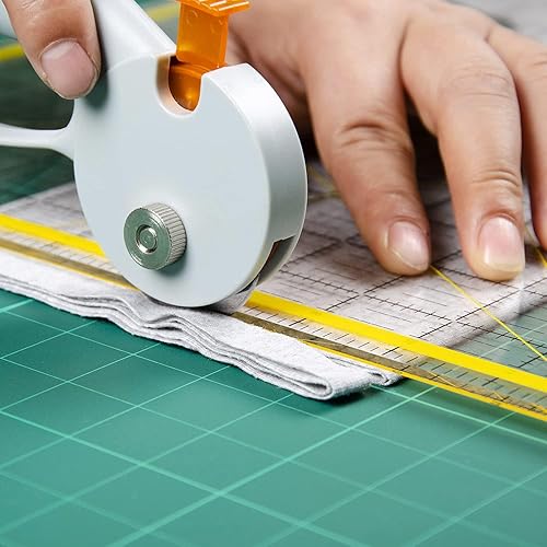 Miniatura 4 de Ecraft Alfombrilla de costura autorreparable, 9 x 12 pulgadas, doble cara de 5 capas para manualidades, costura, tela, acolchado, proyectos de