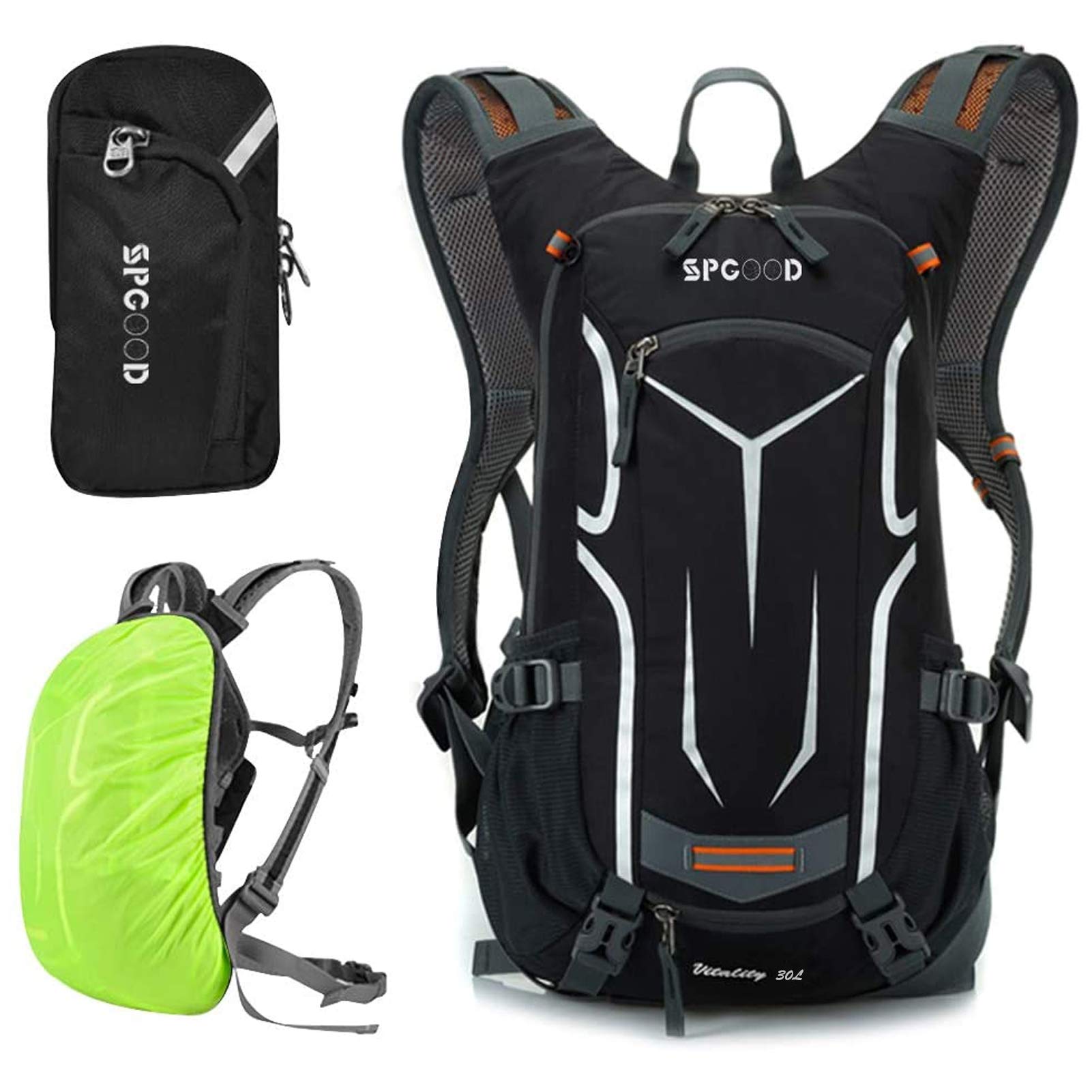 SPGOOD Fahrradrucksack 20L/25L/30L (9 Farben)