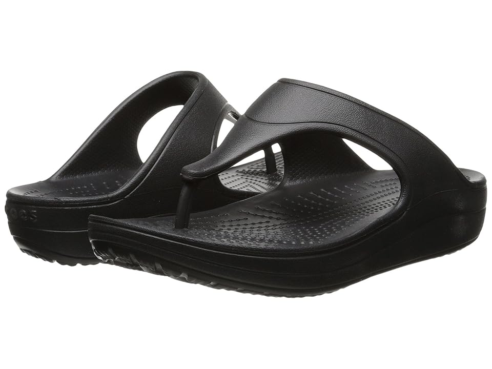 

Crocs Sloane Platform Flip (Black) Women's Sandals