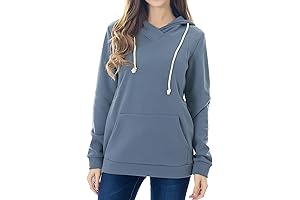 Smallshow Women's Fleece Maternity Nursing Sweatshirt Hoodie Kangaroo Pocket