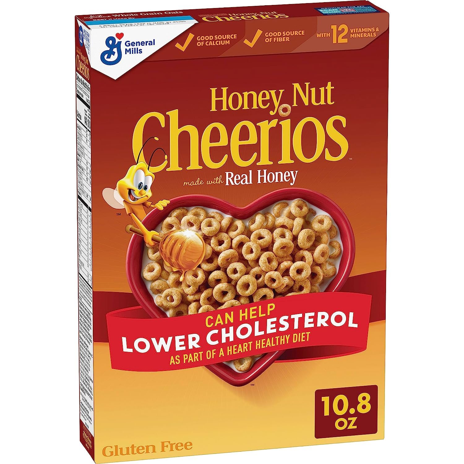 General Mills Nut Cheerios, Cereal with Oats, Gluten Free, 10.8 oz 306 g (Imported) (B0CH1FQV91) Amazon Price History, Amazon Price Tracker